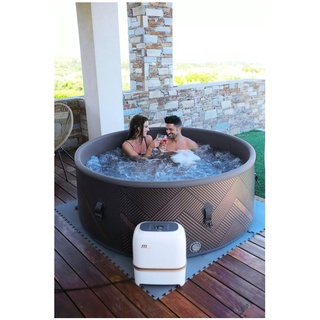 MSpa PureHaven aufblasbarer Whirlpool 173x173x70 cm für 6 Personen selbstreinigend inkl. Filterkatuschen und Abdeckung