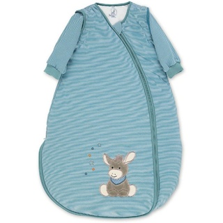 Sterntaler® Babyschlafsack Emmi (1 tlg), mit 2 Wege Reißverschluß, wattiert, 3,00 TOG blau 110 cm