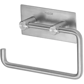 Tiger Toilettenpapierhalter ''Square'' in Silber - (B)9,5 x (H)4,5 x (T)2,5 cm