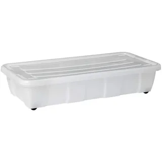 Plast Team Bedroller Unterbettbox mit Rollen Aufbewahrungsbox 30L