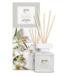 ipuro Raumduft Essentials, 50 ml, mit Stäbchen, white lily