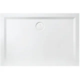 Hoesch Mineralguss-Duschwanne Muna 90x70x3cm, weiß matt, Solique