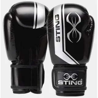 STING Handschuhe Sting Armalite Boxhandschuhe, Größe 10 in Schwarz black-silver