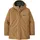 Herren Parka Größe S braun