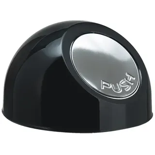 Mülleimer Zubehör Deckel für Bulletbin 55 L blau-schwarz Top aus Kunststoff, Push-Deckel aus Edelstahl