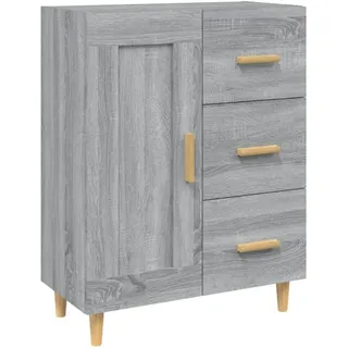 vidaXL Sideboard Grau Sonoma 69,5x34x90 cm Holzwerkstoff