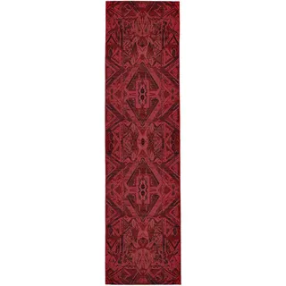 Amour Teppich - Dunkelrot 80x300