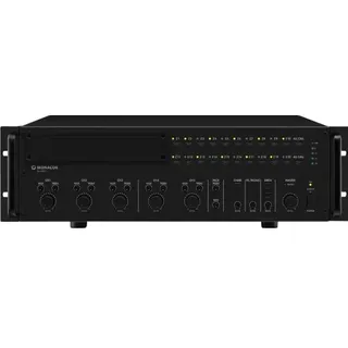 Monacor PA-6020Z ELA-Verstärker 600 W 5-Kanal