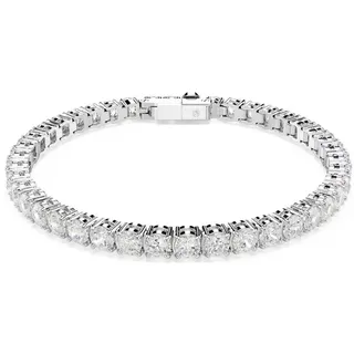 Swarovski Matrix Tennis Armband Weiß Rhodiniert 5724480 Größe M