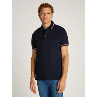 Tommy Hilfiger Tipped Slim Fit Kurzarm-poloshirt Desert Sky M