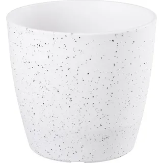 Blumentopf Strend Pro Stone, 23x20,5 Cm, Weiß, Stein-effekt