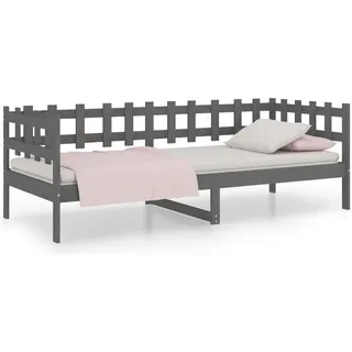 vidaXL Tagesbett 90 x 200 cm Grau