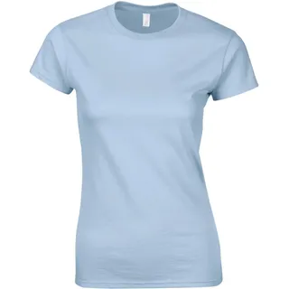 Gildan Damen Softstyle T-Shirt \64000L\" light blue S"
