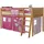 90 x 200 cm Buche massiv natur horse-pink