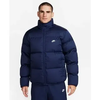 NIKE Herren Jacke M NK CLUB PUFFER JKT, Größe L in Blau Blau