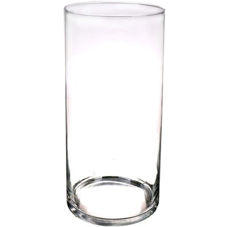 INNA-Glas Zylinder Windlicht Sanya AIR aus Glas, klar, 60cm, Ø19cm - Kerzen Glas/Glasvase
