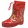 Regenstiefel Waldtiere Rot 26
