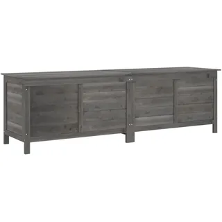 vidaXL Gartentruhe 198,5 x 50 x 56,5 cm Anthrazit