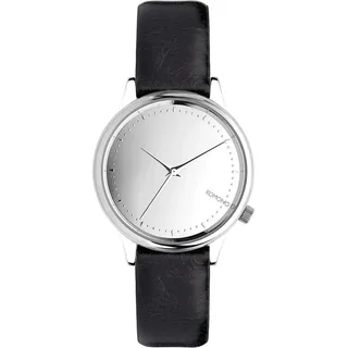 KOMONO Herren Uhr Estelle Mirror - Silver/Black