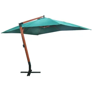 vidaXL Ampelschirm Melia 400 x 300 cm Grün