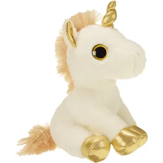 Müller - Toy Place - Spakle Tales - Plüschtier Einhorn Gold, 20 cm