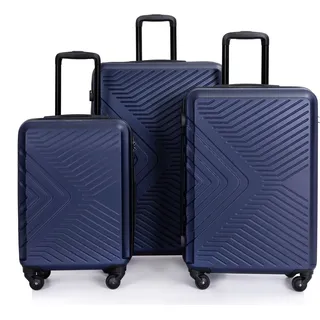 TRAVELHOUSE Bali Koffer-Set 3-tlg. blau