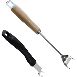 Grillrostheber Greifer, Gusseisen Grillrost Heber Grill Zubehör BBQ Heber Werkze
