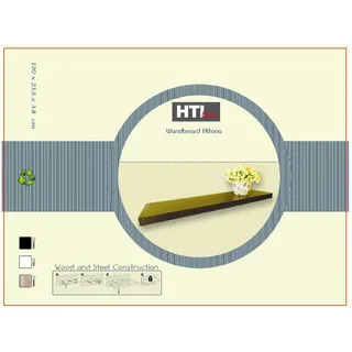 Hti-Living Wandboard 120 x 1 x 1 cm Weiß