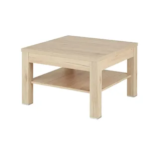 Sconto Couchtisch Summer Braun Holz 75 x 48 cm