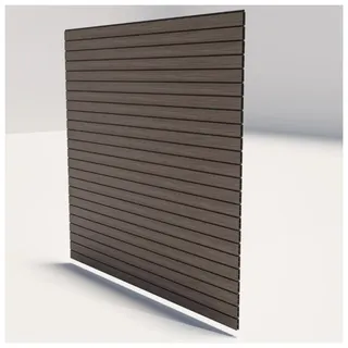 HORI® Rhombus-Style WPC Sichtschutz | Stecksystem | Zaun | Garten | Gartenzaun | Lamellenzaun | Windschutz | Zaunelemente I 180 x 180 cm I Graubeige