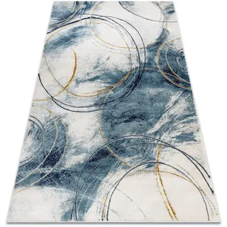 RugsX Emerald Teppich 120 x 170 cm Blau/Gold/Grün