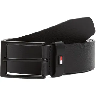 Tommy Hilfiger Gürtel Herren Leder 3,5 cm Schwarz 115