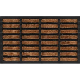 vidaXL Fußmatte 45 x 75 cm Braun
