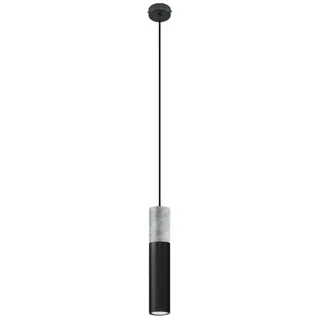 Sollux Borgio 1-flg. GU10 40W 30 cm schwarz
