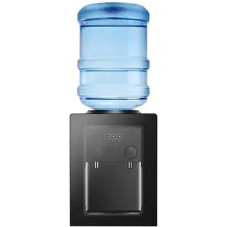 Elektrischer Wasserspender,Elektrischer Warm- und Kaltwasserspender für den Haushalt,HeißWasserspender, 550W 220V Heiß und Kalt-Wasserspender 3,5L, 5L, 10L, 18L Wasserfässer können für Büro Hause