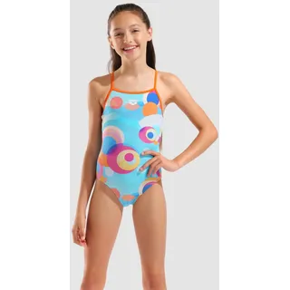 Arena Leisure Badeanzug Blau/Orange 116