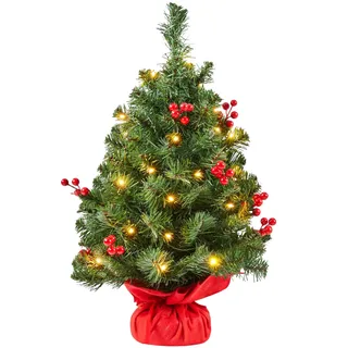 Yaheetech Künstlicher Weihnachtsbaum Grün 90 cm