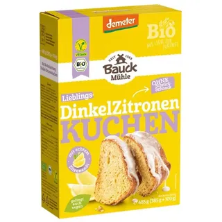 Bauckhof Dinkel Zitronenkuchen demeter