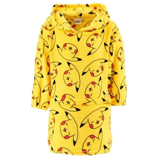 POKÉMON Kapuzensweatshirt Pikachu Decken-Hoodie Mädchen kuschlig gelb 104