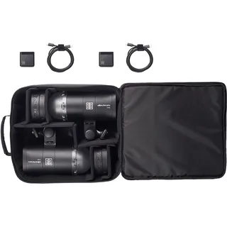 Elinchrom ONE – externer Blitz für professionelle Blitzlicht Fotografie, Doppel - Set, 20931.2, Schwarz