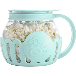 Mikrowellen-Popcorn-Popper, gesunder, fettfreier Air-Popcorn-Popcorn-Maker, Silikon-Popcorn-Maschine, Bpa-freie Popcorn-Schüssel, 2,25 Quart Popcorn-Topf, spülmaschinenfest
