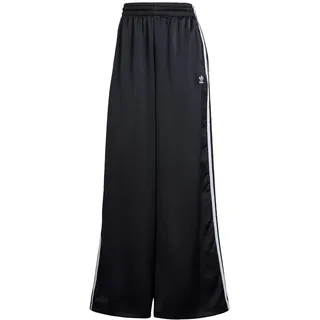 adidas Adicolor Satin Wide Leg Hosen Schwarz 34