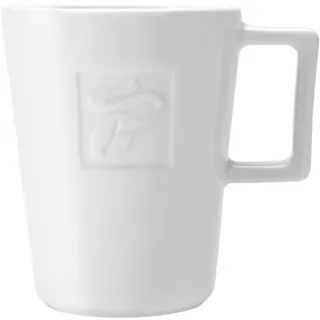 Tchibo Kaffeetasse 0,225 l Weiß 6 St.
