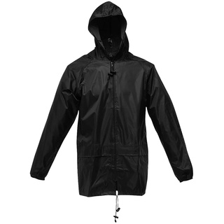 Regatta Herren Trw408 80070 Plain Hooded Long Sleeve Denim Jacket Black Large