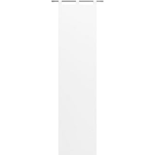 Schiebegardine Galena Uni, Neutex for you!, Schlaufen (1 St), halbtransparent, inkl. Beschwerungsstange weiß 57 cm x 145 cm