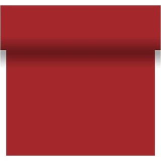 Duni, Tischdecke, Tischläufer Uni Rot (40 x 480 cm)