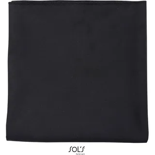 SOLS Microfaser Gästehandtuch Handtuch 01208 black 30 x 50 cm