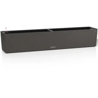 LECHUZA Balconera Stone 40 cm x 19 cm Graphit-Schwarz