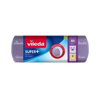 Vileda Müllbeutel SUPER+ 30,0 l lila, 15 St.
