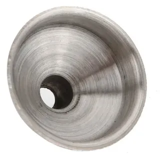 2 Stk Edelstahl Trichter für Flachmann Schnapsflasche Einfülltrichter Groß Ø 8mm
